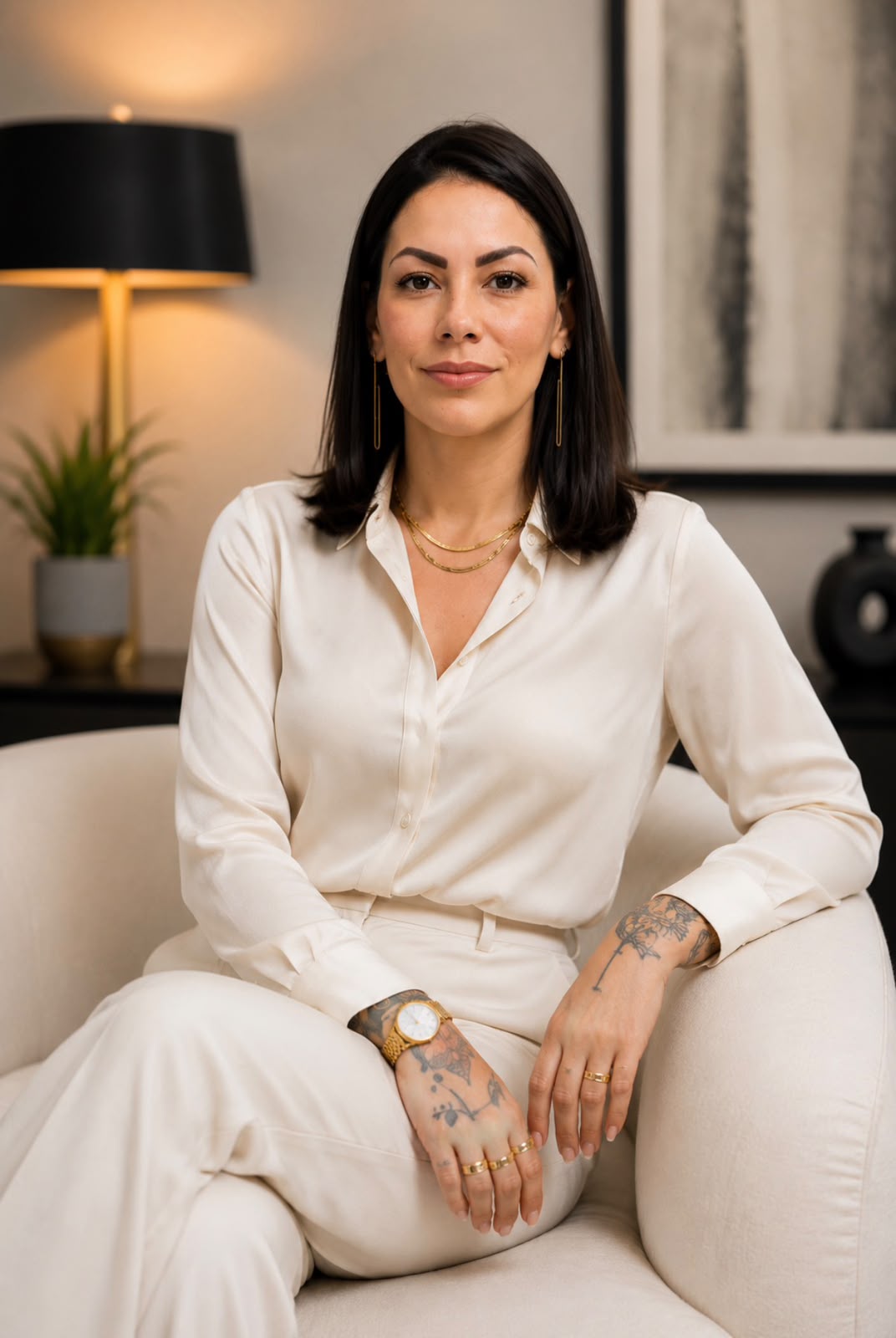 Luciana Ferreira, psicanalista e consteladora sistêmica